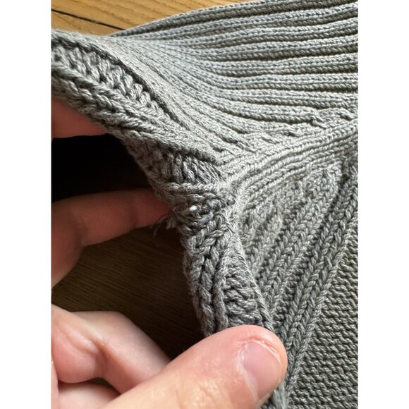 Woolrich Women Crewneck‎ Sweater Size XL Cotton Fisherman Knit Heavy Classic - Picture 10 of 11